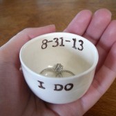 custom, wedding ring holder, ring dish, personalize ring holder, wedding ring pillow, wedding, I Do wedding ring dish