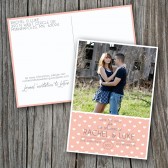 Wedding Save the Date - Photocard, Postcard