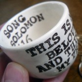 custom verse ring pillow