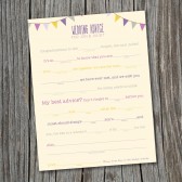 Wedding Libs - Floral, Vintage