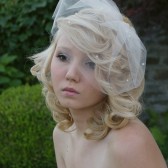 Teardrop Blusher Veil
