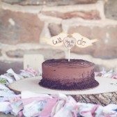 We do love birds with heart cake topoer