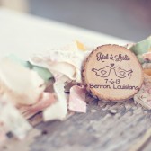 Love Birds Wood Slice