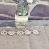 Wedding date banner