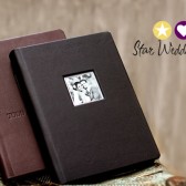 Flush Mount Leather Album - Black