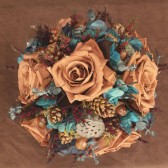 light cafe rose woodland bouquet
