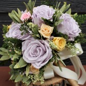 lilac rose bouquet