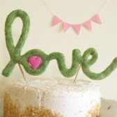 love cake topper
