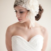 Lace Bridal Cap - Francesca