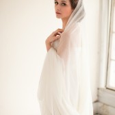 Dotted Point d' Esprit Cathedral Veil - Sophia