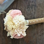 Handmade Wedding Bouquet- Mini Natural Muted Bridal Bridesmaid Bouquet, Alternative Bouquet, Keepsake Bouquet, Rustic Wedding