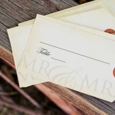 Mr and Mrs Escort Tags