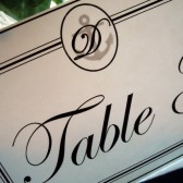 Neat and Nautical Table Number Sign