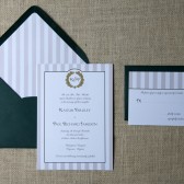 Rustic Oak Wedding Invitations
