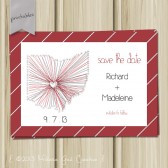 Ohio State Buckeyes Wedding Save the Date