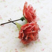 Autumn Rose Hair Clip