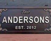 personalized wedding sign