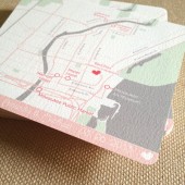Custom Wedding Map