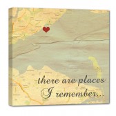 Vintage Custom Map of where it all began