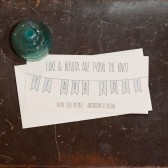 Semaphore save the date