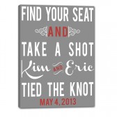 Reception Take your seat Sign Vintage wedding sign, shabby shic
