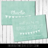 Will You Be My Ring Bearer card