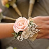 Romantic Wedding Corsage - Mother of the Bride, Natural Wedding, Shabby Chic Rustic Wedding