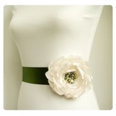 Rustic Bridal Dress Sash Belt