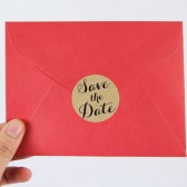 Save the Date Stickers