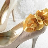 Yellow Gold Shoe Clips