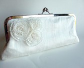 Snow Flower Clutch