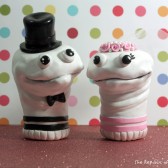Sock Puppet Bride and Groom