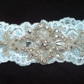 Something Blue Bridal Garter