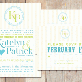 Springtime Wedding Invitation