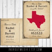 State Save the Date, Western Style