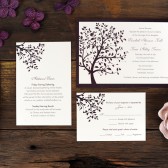 Summer Breeze Tree Wedding Invitation