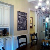 Custom Elite Wedding Typographic Wall Sign