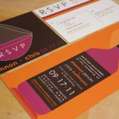 Wine Wedding Invitation