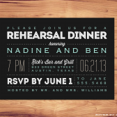Printable Rehearsal Dinner Invite