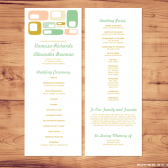 Printable Wedding Program