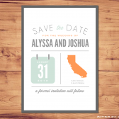Printable Save the Date
