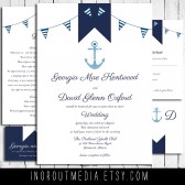 Nautical Invitation Suite - the Yacht Club