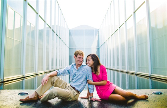 Artsy Engagement Session