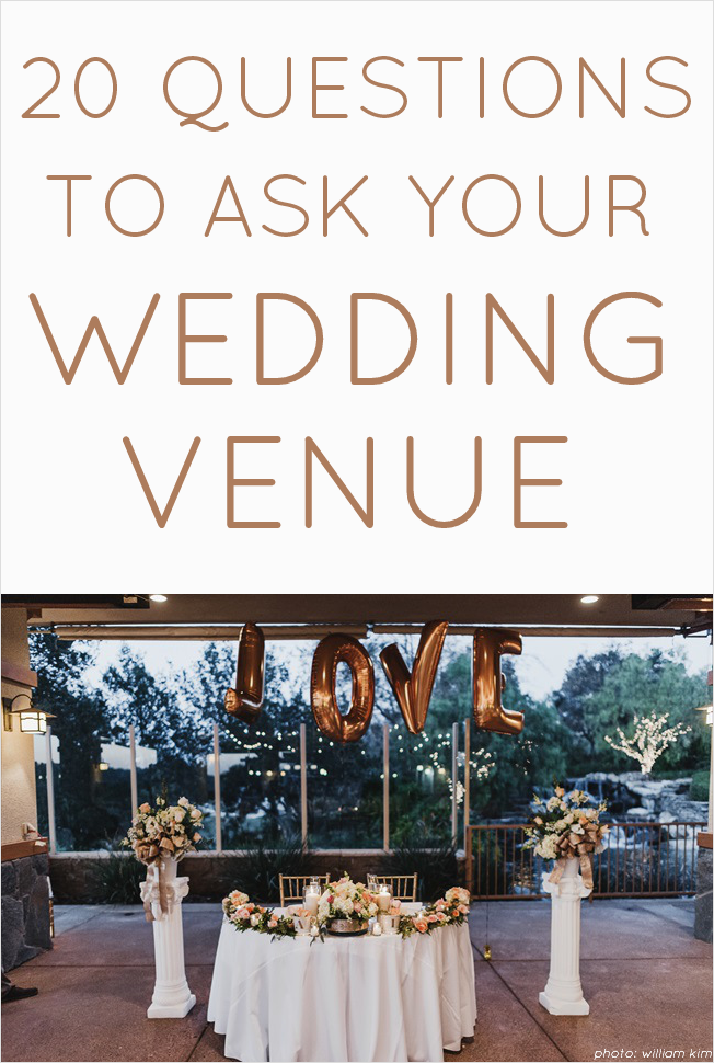Top Questions To Ask A Wedding Venue of all time Don t miss out 
