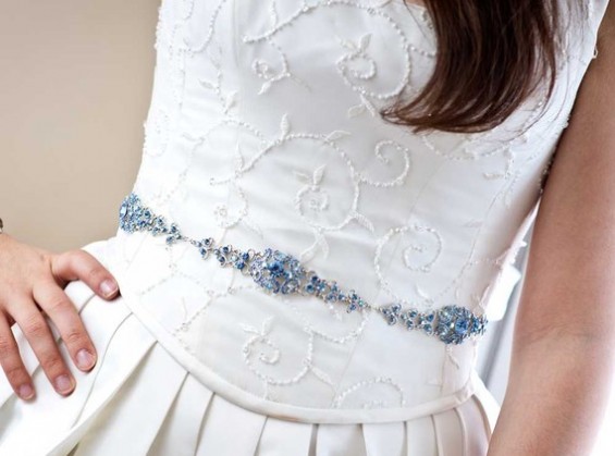 claybouquetshop something blue dress sashes