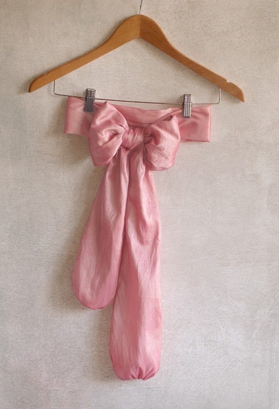 imali pink dress sashes