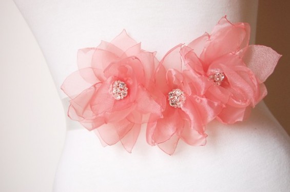 jrcastillo2 pink bridal sash