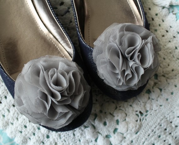 There are plenty of wedding shoe clips to choose from take 