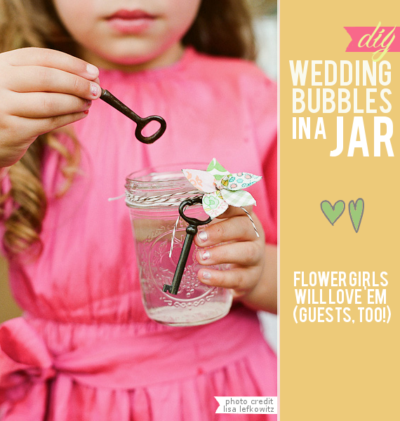 We spotted this bubble jar via this real wedding photographed by Lisa 