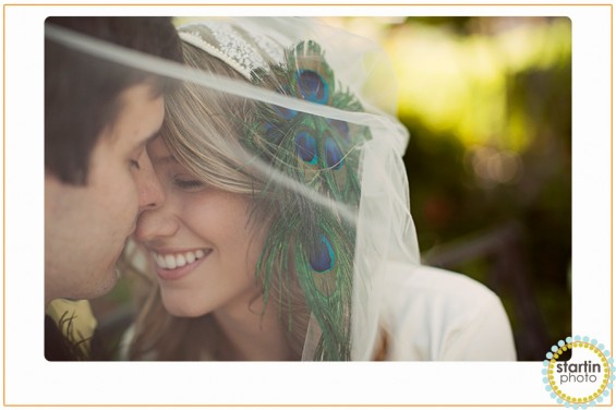 Their peacock themed wedding was captured by Aubry from Aubry Startin 